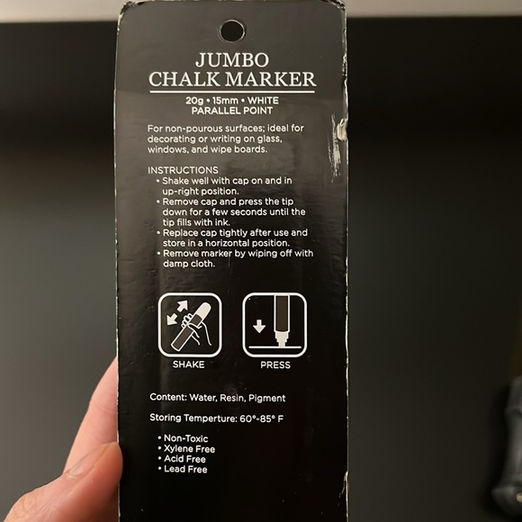 Jumbo Chalk Marker - Picture 2 of 3
